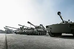 Dělostřelecká zařízení s vlastním pohonem