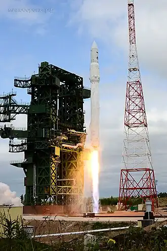 Start rakety Angara 1.2PP