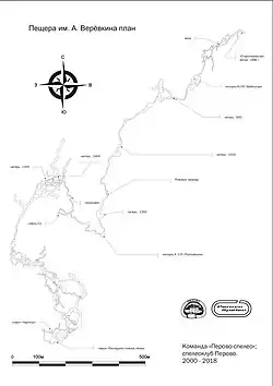 Schéma podzemního systému