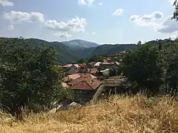 Pohled na vesnici Sviništa