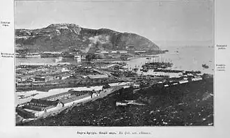 Ruská základna Port Artur v roce 1904