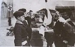 Přísaha vojáků BKA.