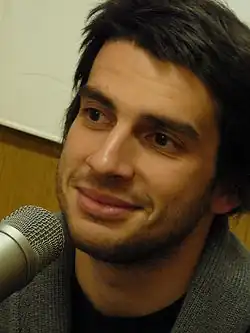 Pjotr Nalič dává rozhovor v rádiu (2007)