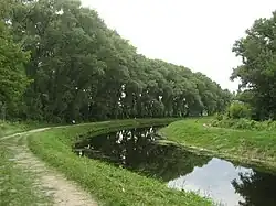 Řeka u města Nižyn