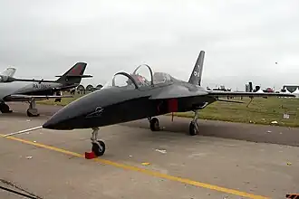 Maketa SR-10 na moskevské výstavě MAKS 2009