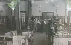 Jídelna továrny na výrobu nářadí (Столовая инструментального завода), Sestrorezk u Leningradu, r. 1938