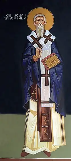 Ikona sv. Jana Almužníka