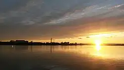 Ústí řeky Jasačnaja u Zyrjanky