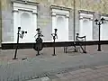Instalace „Fonari muzykanty“ na Sovětské ulici