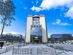 Nová budova NSU v Akademgorodku