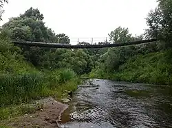 řeka Kryvinka v Čašnické rovině