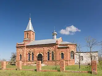 Kostel v obci Pokrovka