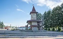 náměstí v centru Chrystynivky