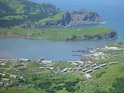 Pohled na Malokurilskoje