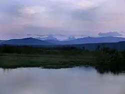 Pohled na Jihomujský hřbet z Bauntovské kotliny