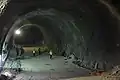 Výstavba podzemní odbavovací haly, 2013
