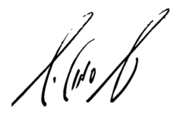 Becal'el Smotrič בצלאל סמוטריץ׳, podpis