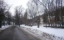 Hlavní ulice v Abastumani