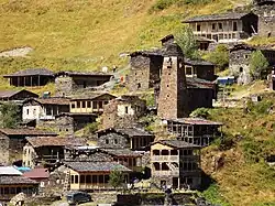 Domy a věže v Dartlu