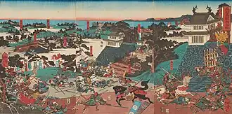 Scéna z bitvy o Óšú