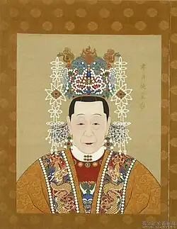 Portrét starší ženy.