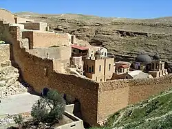 Mar Saba od severozápadu