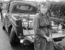 Nehoda nákladního automobilu s mlékem v Chirku, 1955