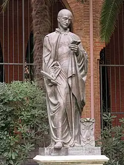 Socha zakladatele, svatého Enriqua de Ossó y Cervelló