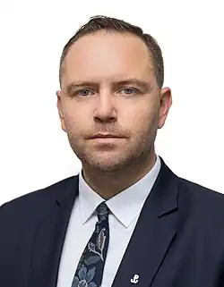 Karol Nawrocki Nezávislý (podpora PiS) Ředitel Ústavu národní paměti