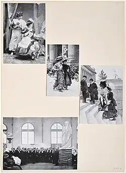 Jiří Kolář, Otevření výstavy (1942), raportáž