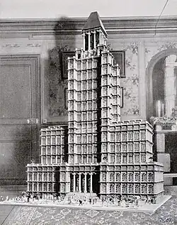 Jiří Kolář, Domácí mrakodrap (1951), antianatomie