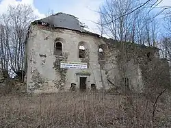 03 Bývalý poutní kostel svaté Anny nad Pořejovem.JPG