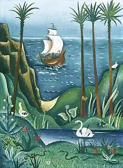 Adolf Hoffmeister, Kolumbova loď, 1921–22