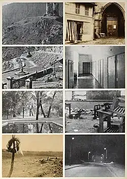 Jiří Kolář, Pustá země (1952), konfrontáž