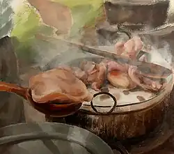 Vaření z cyklu Zabijačka, 2010