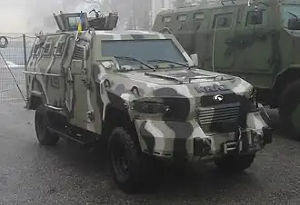 Cougar ukrajinské pohraniční stráže