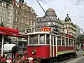 Pohled od Cafe Tramvaj