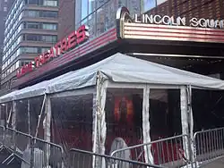 Premiéra filmu na Lincolnově náměstí v New Yorku