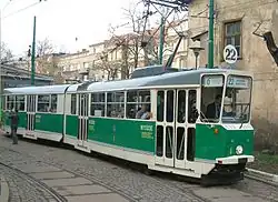 Tramvaj Konstal 102N v Poznani