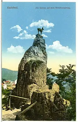 Zinkový Kamzík v roce 1910