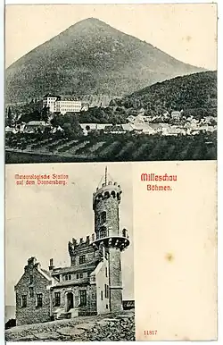 Meteorologická stanice v roce 1910