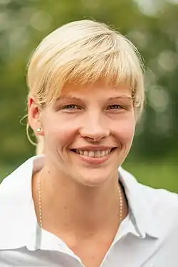 Nadine Müllerová v roce 2010