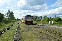 Železniční zastávka v Mladějově