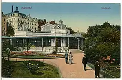 Blanenský pavilon (1880–1881), projekt Ateliéru Fellner a Helmer