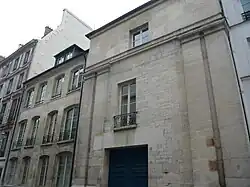 Pozůstatky fasády klášterního kostela