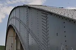 Detail ocelové konstrukce