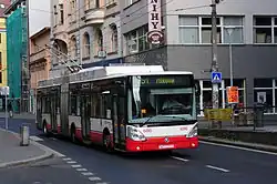 Trolejbus Škoda 25Tr v Ústí nad Labem