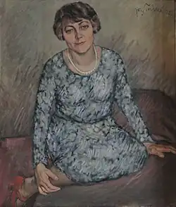 Choť umělcova, 1925