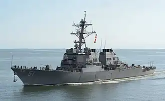USS Arleigh Burke (DDG-51) v roce 2013
