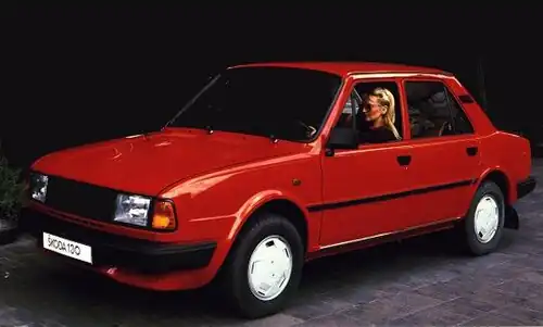 Škoda 130 GL, model 1986 a 1987
